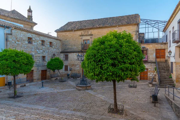 İspanyol kasabası Ubeda 'da Plazuela Juan de Valencia