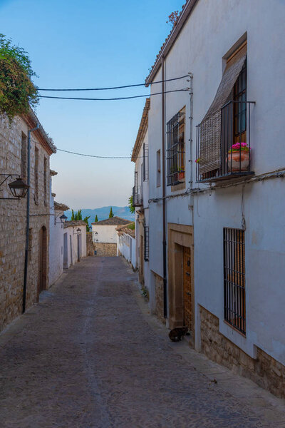 Street in the old town of Spanish city Ubeda