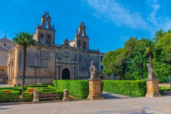 İspanya, Ubeda 'daki Santa Maria de los Reales Alcazares Bazilikası.