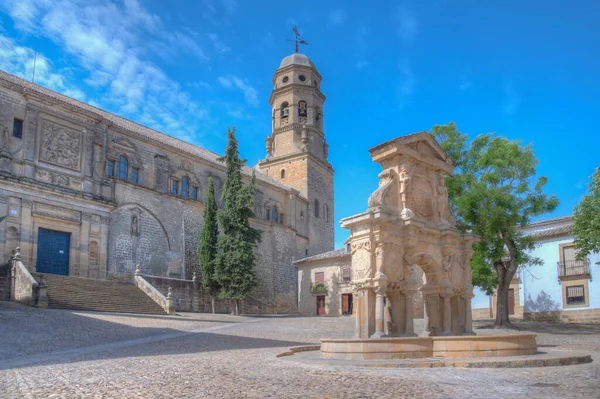 İspanya 'daki Baeza Katedrali manzarası