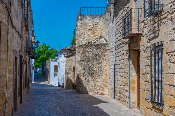 Calle Casco Antiguo Ciudad Española Baeza — Foto de Stock