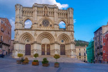 İspanya 'daki Cuenca Katedrali manzarası