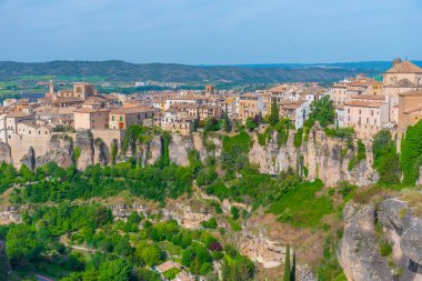 İdam evleri - İspanyol kenti Cuenca 'da Casas Colgadas