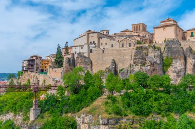 İdam evleri - İspanyol kenti Cuenca 'da Casas Colgadas