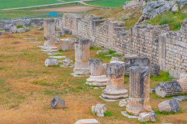 İspanya 'daki Segobriga sahasında Roma harabeleri