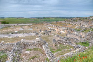 İspanya 'daki Segobriga sahasında Roma harabeleri