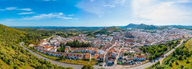 İspanyol şehri Aracen Panorama Manzarası