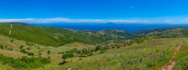 Mirador del Estrecho Fas, Spai 'ye manzara sunuyor.