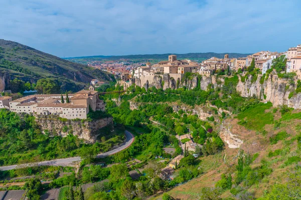 Vista Panorámica Ciudad Española Cuenca — Foto de Stock