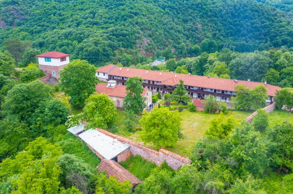 Aerial View Chiprovtsi Monastery Bulgaria — стоковое фото