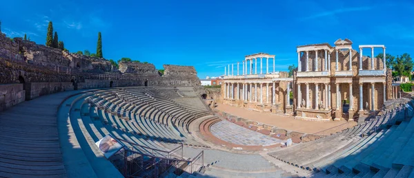 Teatro Romano Merida Spanyol — Stok Foto