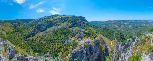 スペインのシエラ サブベチカス自然公園のロッキー風景 — ストック写真