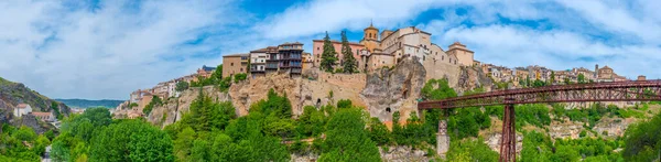 Most San Pablo Přes Řeku Huecar Cuenca Spai — Stock fotografie