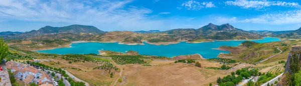 Aerial View Zahara Reservoir Spai — ストック写真