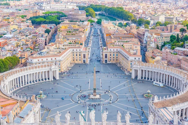 Luftaufnahme Vom Petersplatz Vatikan — Stockfoto