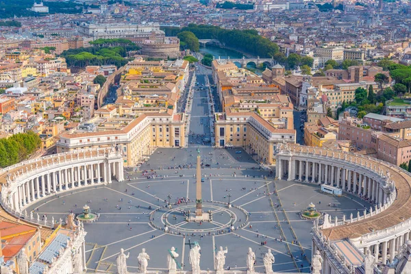Luftaufnahme Vom Petersplatz Vatikan — Stockfoto