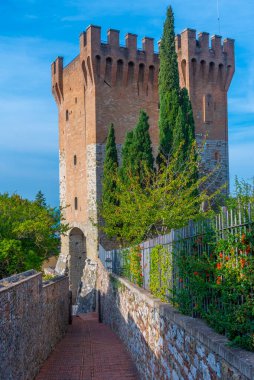 Perugia, İtalya 'daki Saint Angelo Kapısı.