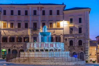 İtalya 'nın Perugia kentinde Fontana Maggiore.