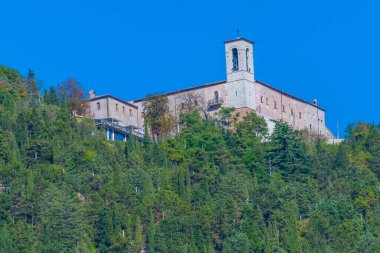 İtalya, Gubbio 'daki Sant' Ubaldo Bazilikası.