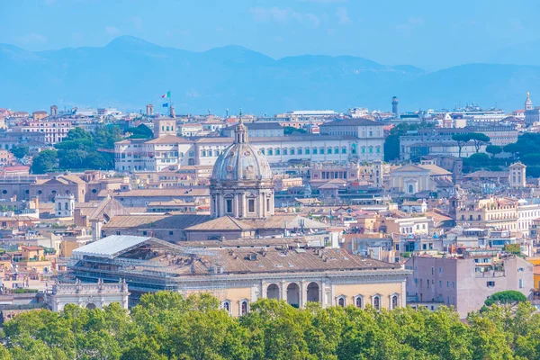 Luftaufnahme Der Italienischen Hauptstadt Rom — Stockfoto