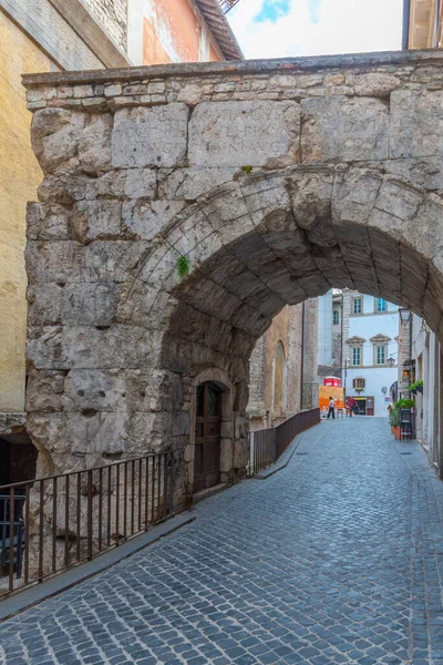 Arco Druso Italienska Staden Spoleto — Stockfoto
