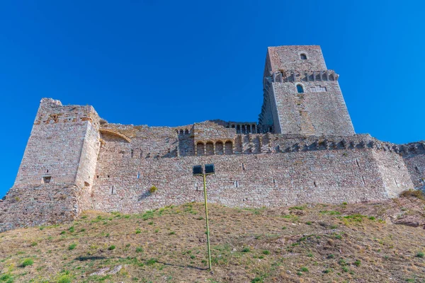 Castillo Rocca Maggiore Asís Italia —  Fotos de Stock
