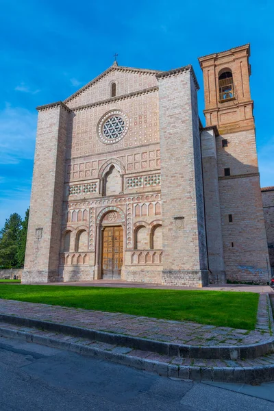 Церковь Сан Франческо Аль Прато Итальянском Городе Перуджа — стоковое фото