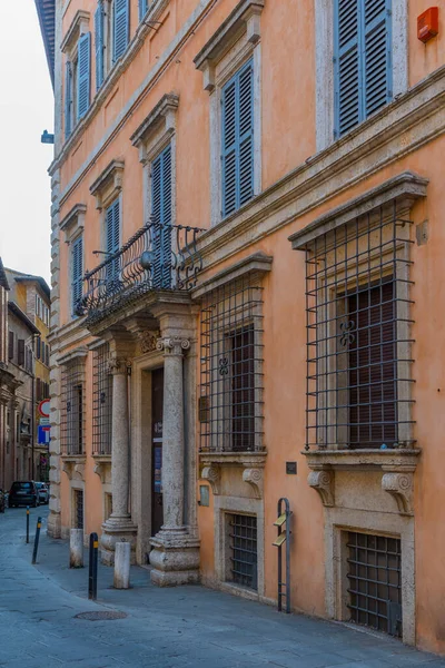 Palazzo Sorbello Het Oude Centrum Van Perugia Italië — Stockfoto