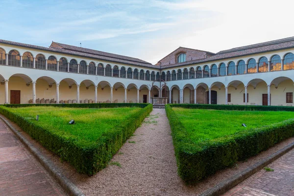 Innergård Till Klostret San Domenico Perugia Italien — Stockfoto