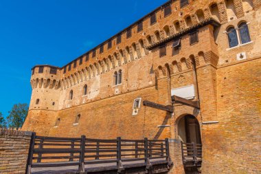İtalya 'da Castello di Gradara.