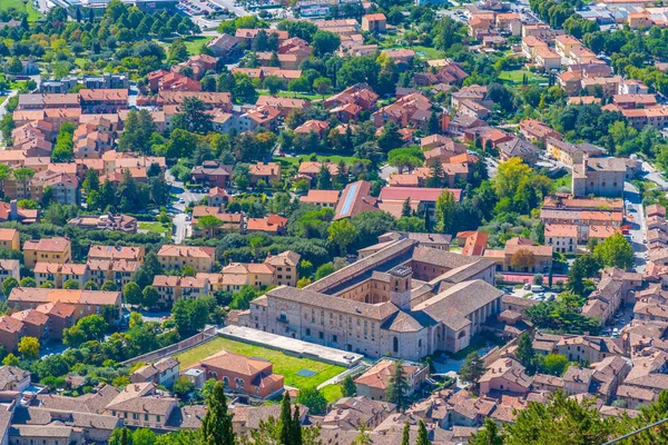 Church Saint Peter Gubbio Italy — Stock Photo, Image