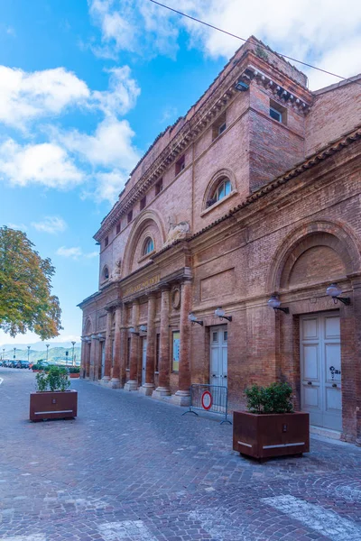 Teatro Raffaello Sanzio Cidade Velha Urbino Itália — Fotografia de Stock