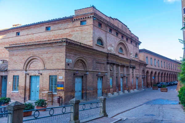 Teatro Raffaello Sanzio Στην Παλιά Πόλη Urbino Στην Ιταλία — Φωτογραφία Αρχείου