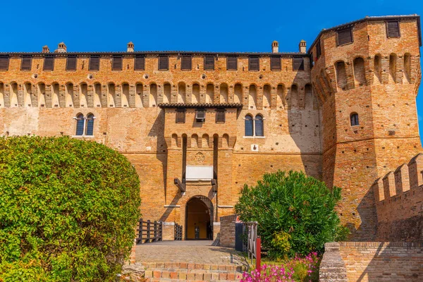 İtalya 'da Castello di Gradara.