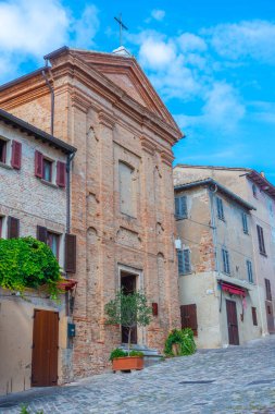 İtalya, Gradara 'daki Aziz John Kilisesi.