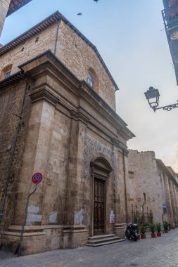 Ascoli Piceno, İtalya 'daki Santa Maria del Buon Kilisesi.