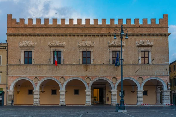 Palazzo Ducale Nel Centro Pesaro — Foto Stock