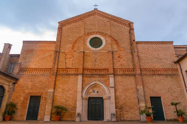 Собор Святой Марии Ассунты Итальянском Городе Пезаро — стоковое фото