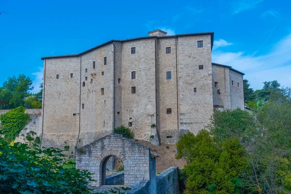 Castillo Malatesta Ascoli Piceno Ciudad Italia — Foto de Stock