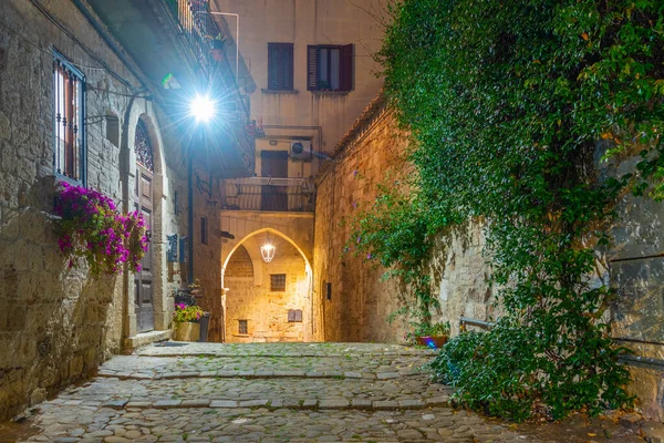 Narrow Street Old Town Ascoli Piceno Italy — Stock Photo, Image