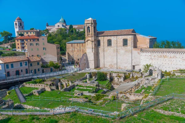 Roman Amphitheatre Italian Town Ancona — Stock Photo, Image