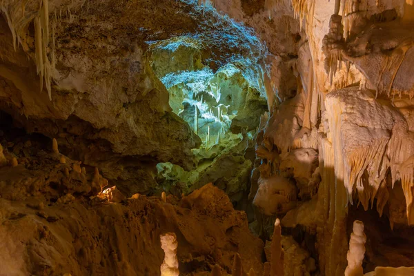 Grotte Frasassi Barlangok Olaszországban — Stock Fotó