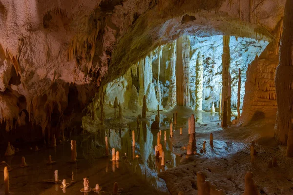 Gruta Frasasassi Cuevas Italia — Foto de Stock