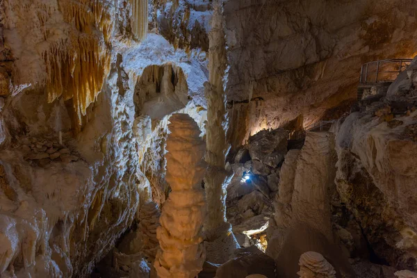 Gruta Frasasassi Cuevas Italia —  Fotos de Stock