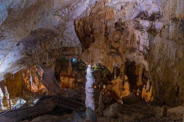 Gruta Frasasassi Cuevas Italia —  Fotos de Stock