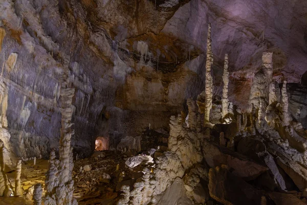 Grotte Frasassi Jaskinie Włoszech — Zdjęcie stockowe