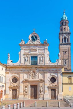 Parma, İtalya 'da San Giovanni Evangelista Kilisesi.