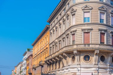 İtalyan kenti Mantua 'daki tarihi bina.