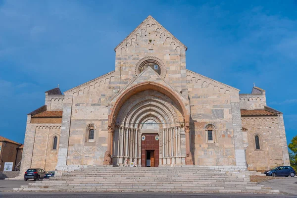 Catedral San Ciriaco Cidade Italiana Ancona — Fotografia de Stock