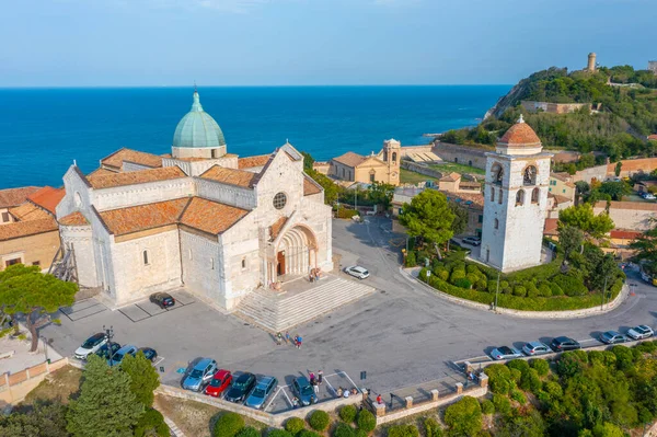 Catedral San Ciriaco Ciudad Italiana Ancona — Foto de Stock